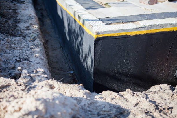 Professional Vapor Barrier Installation technician working in Frenchtown, NJ